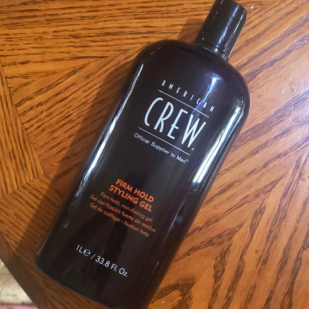 American crew firm hold styling gel